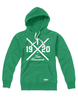 Hoodie "Herren" <br>Green Cross