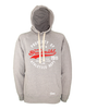 Hoodie Herren Grau Melange SV Bruckmühl Property Of Rot-Weiß 