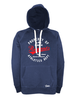Hoodie Herren Navy Blau Hannover Regents Property Of Rot-Weiß