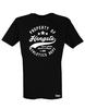 T-Shirt Herren Schwarz HFC Greifswald 92 Property Of Weiß