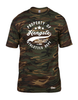 T-Shirt Herren Camouflage HFC Greifswald 92 Property Of Weiß