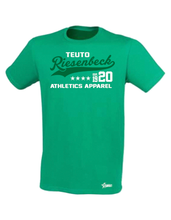 Lade das Bild in den Galerie-Viewer, T-Shirt Herren Grün Teuto Riesenbeck Athletics Grün-Weiß
