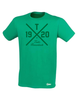 T-Shirt Herren Grün Teuto Riesenbeck Cross Dunkelgrün