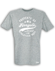 T-Shirt Herren Grau Melange HFC Greifswald 92 Property Of Weiß