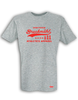 T-Shirt Herren Grau Melange SV Bruckmühl Athletics Rot