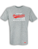 T-Shirt Herren Grau Melange SV Bruckmühl Athletics Rot-Weiß