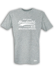 T-Shirt Herren Grau Melange SV Bruckmühl Athletics Weiß