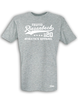 T-Shirt Herren Grau Melange Teuto Riesenbeck Athletics Weiß