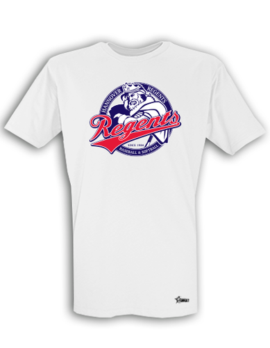 T-Shirt Herren Weiß Hannover Regents Logo