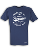 T-Shirt Herren Navy Blau Hannover Regents Property Of Weiß