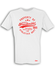 T-Shirt Herren Weiß SV Bruckmühl Property Of Rot