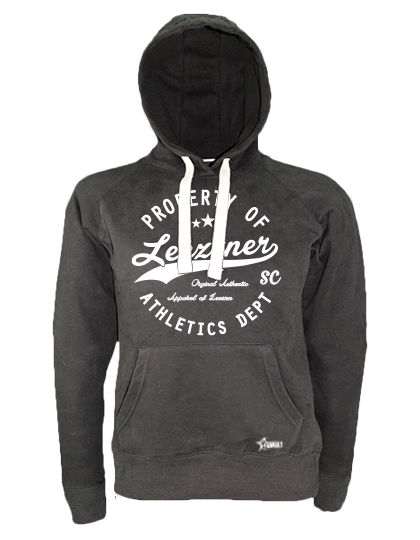 Hoodie Damen Schwarz Leezener SC Property Of Weiß