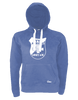 Hoodie Damen Navy Blau TV Asberg Logo Weiß