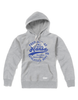 Hoodie Damen Grau Melange FK Hansa Wittstock Property Of Blau