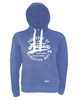 Hoodie Damen Navy Blau FK Hansa Wittstock Property Of Weiß