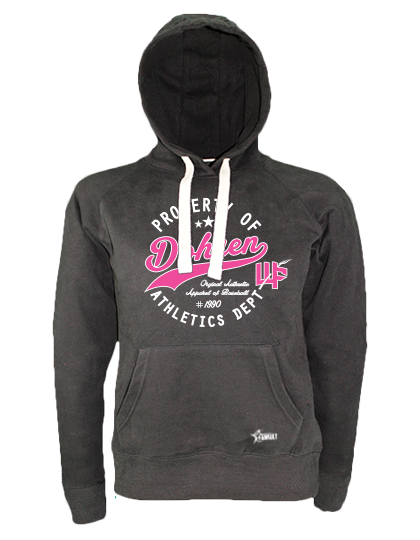 Damen Hoodie Schwarz Dohren Wild Farmers Property Of