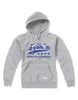 Hoodie Damen Grau Melange FK Hansa Wittstock Sport Blau