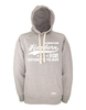 Hoodie Herren Grau Melange MTV Union Hamborn Sportsteam Weiß