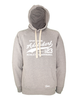 Hoodie Herren Grau Melange SC Adelsdorf Athletics Weiß