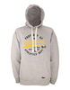 Hoodie Herren Grau Melange SC Adelsdorf Property Of Schwarz-Gelb