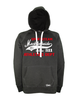 Hoodie Herren Schwarz TuS Mecklenheide Sportsteam Rot-Weiß