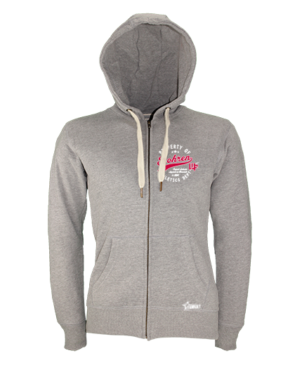 Sweatjacke Grau Melange Dohren Wild Farmers Damen Property-Of 