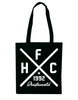 Jutebeutel Schwarz HFC Greifswald 92 Cross
