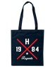 Jutebeutel Navy Blau Hannover Regents Cross