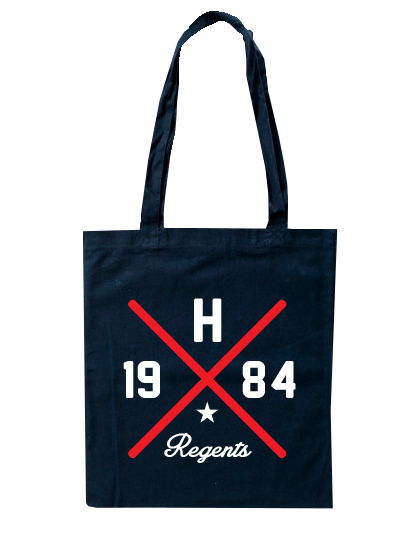 Jutebeutel Navy Blau Hannover Regents Cross