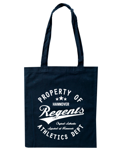 Jutebeutel Navy Blau Hannover Regents Property Of