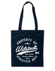 Jutebeutel Navy Blau MTV Wilstedt Property Of