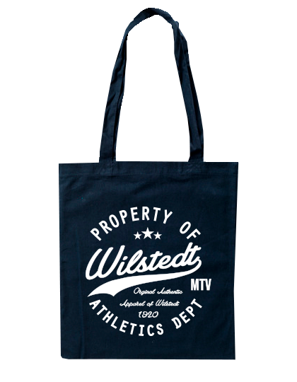 Jutebeutel Navy Blau MTV Wilstedt Property Of