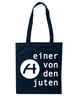 Jutebeutel Navy Blau FK Hansa Wittstock Einer von den Juten 