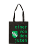 Jutebeutel Schwarz Teuto Riesenbeck Einer von den Juten Grün