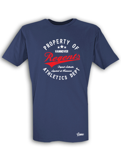 T-Shirt Kinder Navy Blau Hannover Regents Property Of Rot-Weiß