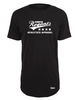 T-Shirt x-tra Long Herren Schwarz Hannover Regents Athletics