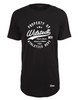 T-Shirt Herren X-tra Long Schwarz MTV Wilstedt Property Of