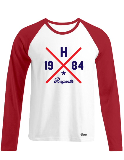Longsleeve Herren Rot-Weiß Hannover Regents Cross