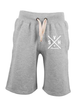 Campus Short Grau Melange SV Hemmerden Cross Weiß