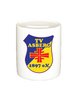 Spardose Weiß TV Asberg Logo