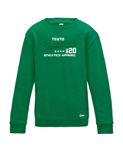 Sweatshirt Herren Grün Teuto Riesenbeck Athletics Grün-Weiß