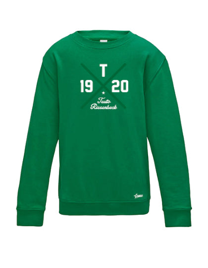 Sweatshirt Herren Grün Teuto Riesenbeck Cross Grün-Weiß