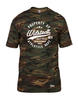 T-Shirt Herren Camouflage MTV Wilstedt Property Of Weiß