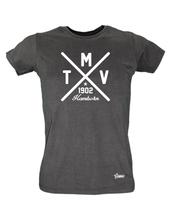 Lade das Bild in den Galerie-Viewer, T-Shirt Damen Schwarz MTV Union Hamborn Cross Weiß
