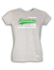 T-Shirt Damen Grau Melange MTV Union Hamborn Sportsteam Weiß-Grün