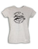 T-Shirt Damen Grau Melange GSV Moers Property Of Schwarz