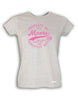 T-Shirt Damen Grau Melange GSV Moers Property Of Pink