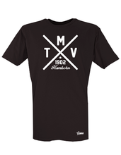 Lade das Bild in den Galerie-Viewer, T-Shirt Herren Schwarz MTV Union Hamborn Cross Weiß
