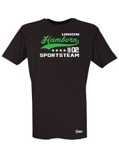 Lade das Bild in den Galerie-Viewer, T-Shirt Herren Schwarz MTV Union Hamborn Sportsteam Grün-Weiß
