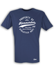 T-Shirt Herren Navy Blau SV Hemmerden Property Of Weiß
